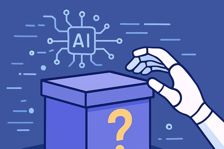 Online mystery box i AI