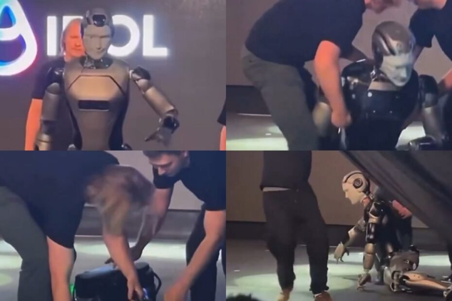 Ruski robot pao na premijeri